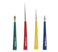 Beadsmith 308630 - Alesatore, Set 4 pezzi, acrilico, multicolore