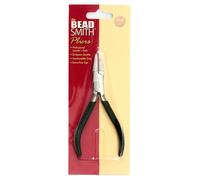 BeadSmith® Pinze per naso rotonde a ganascia in nylon con molle a doppia fogl...