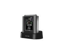 Beafon, Fold10 LTE, telefono a conchiglia, pulsante di chiamata di emergenza SOS, display interno a colori XL 2,2 (5,58 cm), display esterno a colori XL da 1,44" (3,65 cm), display fotocontatto