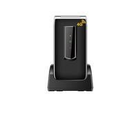 Beafon, SL495, LTE, Silverline, custodia pieghevole, telefono cellulare con pulsante di emergenza SOS, telefono cellulare, display TFT da 2,4" (6,09 cm), macchina fotografica,