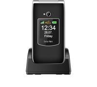Beafon, SL605 LTE 4G, Silverline, telefono cellulare pieghevole per anziani con pulsante di emergenza, display interno a colori 2,4" (6,09 cm), display esterno a colori 1,44" (3,65 cm), IP54
