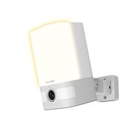 Beafon, Smart Home, Safer 4L, telecamera di sorveglianza per esterni con luce LED, 3 MP, fotocamera Super HD, protezione IP65 contro getti d'acqua e antipolvere, bianco, rete 2,4 G, WiFi