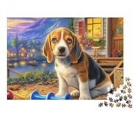 Beagle 1000 Pezzi Puzzle Divertente Decorazione Per La Casa Beagle by Table Jigsaw Stimolare La Creatività Per Bambini E Adulti 70x50cm/1000pcs