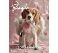 Beagle 2026 Calendar: A Year of Merry Adventures: Display 12 Adorable & Inquisitive Beagle Photos | Simple Monthly Layouts | Perfect Gift for Beagle Lovers, Owners & Snoopy Fans