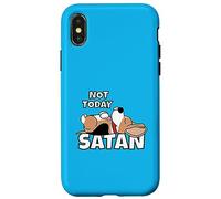 Beagle Cane Pigro Not Today Satan Custodia per iPhone X/XS