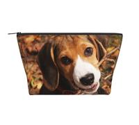 Beagle carino, Borsa da toilette Borsa per trucco Borsa per cosmetici Borsa da toilette da viaggio portatile