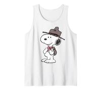 Beagle Classico dell'avventura Estiva dei Peanuts Snoopy Scout Leader Canotta