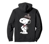 Beagle Classico dell'avventura Estiva dei Peanuts Snoopy Scout Leader Felpa con Cappuccio