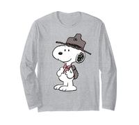 Beagle Classico dell'avventura Estiva dei Peanuts Snoopy Scout Leader Maglia a Manica