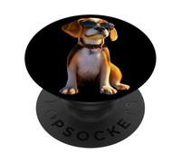 Beagle con Occhiali da Sole Beagles Cucciolo Carino Cani PopSockets PopGrip Adesivo