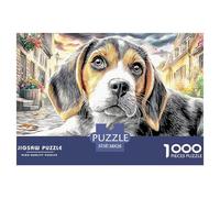 Beagle Daunting Jigsaw Puzzles for Adults An Assortment of 1000 Advanced, Impossible-Hard-Difficult Challenging Puzzle Educational Game Pieces - A Formidable And Rewarding Gift for Ambitious Ad