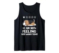 Beagle Dog Sleep I Am Not Feeling Funny Puppy Dogs Lovers Canotta