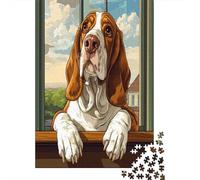 Beagle Dogs Puzzle 1000 Pezzi, Strumento Cognitivo, Progetto Condiviso, Opera Da Mostrare 1000pcs (75x50cm)