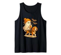 Beagle Halloween Ghost Walking Beagle Dog Canotta