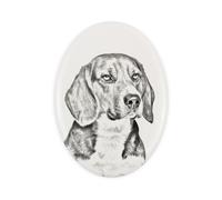 Beagle lapide con foto di cane Art-Dog