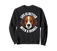 Beagle Lover Life is Better with a Beagle Puppy Dog Felpa