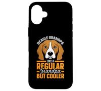 Beagle Nonno come un nonno normale ma più fresco Custodia per iPhone 16 Plus