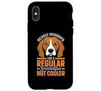 Beagle Nonno come un nonno normale ma più fresco Custodia per iPhone X/XS
