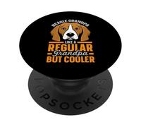 Beagle Nonno come un nonno normale ma più fresco PopSockets PopGrip Adesivo