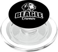 "Beagle Owner" con simpatica testa di cane sul petto PopSockets PopGrip per MagSafe