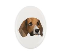 Beagle piastrella geometrica Art-Dog