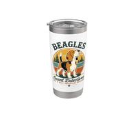 Beagle Profumo Detective Su Un Molto Importante Missione Design Bicchiere termico in acciaio inox doppia parete