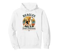 Beagle Profumo Detective su Un Molto Importante Missione Design Felpa con Cappuccio