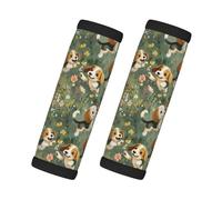 Beagle Puppy Dog Print - Rivestimento per maniglia per valigia, morbido, da viaggio, con etichette identificative per valigie