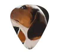Beagle Puppy Dog Welcome Garden,12 pezzi di plettri per chitarra, 3 plettri di diverso spessore per chitarra acustica, basso, ukulele