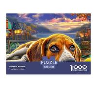 Beagle Puzzle Da Festa Per Tutta La Famiglia - 1000 Pezzi Di Qualità Con Immagini Dettagliate E Appassionanti - L'Idea Regalo Di Festa Per Tutti (Dai 12 Anni) 52x38cm/1000pcs