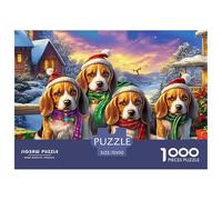 Beagle Puzzle Da Intrattenimento Di Qualità - 1000 Pezzi Con Raffigurazioni Artistiche Di Grande Impatto - Regalo Divertente Per Tutta La Famiglia 70x50cm/1000pcs