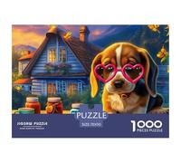 Beagle Puzzle Da Intrattenimento Di Qualità - 1000 Pezzi Con Raffigurazioni Artistiche Di Grande Impatto - Regalo Divertente Per Tutta La Famiglia 70x50cm/1000pcs