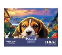 Beagle Puzzle Da Intrattenimento Di Qualità - 1000 Pezzi Con Raffigurazioni Artistiche Di Grande Impatto - Regalo Divertente Per Tutta La Famiglia 70x50cm/1000pcs