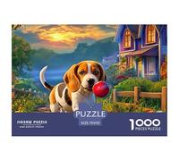 Beagle Puzzle Da Intrattenimento Di Qualità - 1000 Pezzi Con Raffigurazioni Artistiche Di Grande Impatto - Regalo Divertente Per Tutta La Famiglia 70x50cm/1000pcs