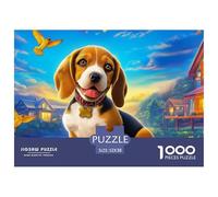 Beagle Puzzle Di Ispirazione Museale Per La Famiglia - 1000 Pezzi Con Stampe Puzzle Di Elevata Qualità Artistica - Il Regalo Per Eccellenza Per Un Pubblico 14+ 52x38cm/1000pcs