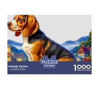 Beagle Puzzle D'Intrattenimento Per Tutta La Famiglia - Ispirazione Da Museo, 1000 Pezzi Con Illustrazioni Di Eccezionale Qualità Visiva - Per Divertimento E Come Regalo Di Prestigio 14+ 38x26cm/1000