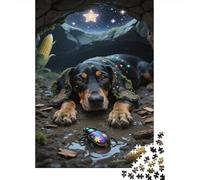 Beagle Puzzle Impossible 1000Pcs Caverna del cielo stellato Decorazione Per La Casa. Giochi Rilassamento E Intelligence Per Adulti E Ragazzi Da 14 Anni 1000pcs (75x50cm)