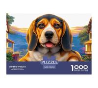 Beagle Puzzle Ispirato Alle Collezioni Museali - 1000 Pezzi Con Capolavori Artistici in Miniatura - Un Regalo Di Classe Per Grandi E Piccoli 70x50cm/1000pcs