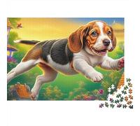 Beagle Set Puzzle Premium Da 1000 Pezzi, Pet Dog, Impossibile, Difficile, Stimolante, Migliore Idea Regalo, Regalo, Hobby, Intrattenimento 70x50cm/1000pcs