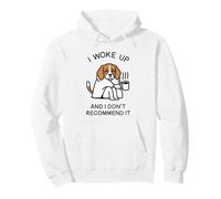 Beagle Stanco Mi Sono Svegliato e Non Lo Consiglio w caffè Felpa con Cappuccio