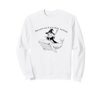 Beagle su Whale Perceive Me se ne Hai Il Coraggio, mortali Meme Felpa