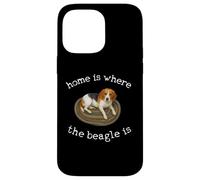 Beagle T-Shirt - Home Is Where The Beagle Is Beautiful Dog Custodia per iPhone 14 Pro Max