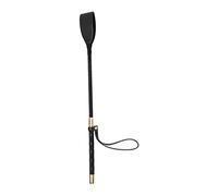 BEAHING Cavalievo a Cavallo in Pelle in Pelle Saltare Pipistrello fustigatore equestre fustigibile con Maniglia Non Slip, Frusta equestre