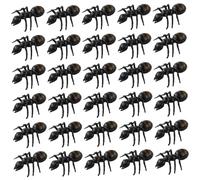 BEAHING Formiche di plastica realistiche da 30 Pezzi, Giocattoli di Scherzo di formiche Nere per bomboniere di Halloween, Oggetti di Scena Decorativi e scherzi pratici