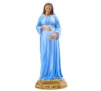 BEAHING Madre Mary Statue, Vergine Maria Statua Lifeleke incinta Madre Maria Statua 8.4 Immacolata Maria Statua Generosa resina Resina Beata Statue Cattoliche Doni cattolici, Mary Statue
