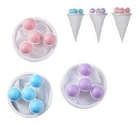 BEAHING Pallone per Lavanderia Galleggiante Pelliccia Pelliccia Pelliccia Catcher House lavatta Riutilizzabile Lavatrice Mobile flottana per da Filtro per Capelli 3 Pezzi 3 Pezzi (Blu+Viola+Rosa),