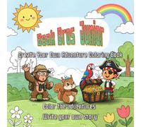Beak Bros Junior Adventure Coloring Book: Fun and Creative Coloring Pages for Kids Ages 3-8 | Imagination, Storytelling & Exploration Activity Book