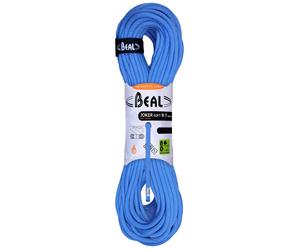 Beal - Corda da arrampicata a 3 norme - Joker 9.1mm Soft Unicore Dry Cover Blue - Taglia 70 m