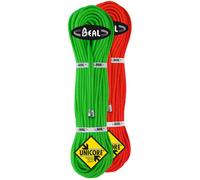 BEAL Gully 7.3mm 2x50m Gd - Unisex - Verde / Rosso - Taglia unica- modello 2026