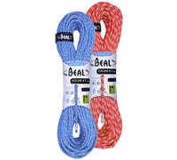 Beal Ice Line Unicore Golden Dry 8,1 mm Pack - mezza corda Blue/Orange 50